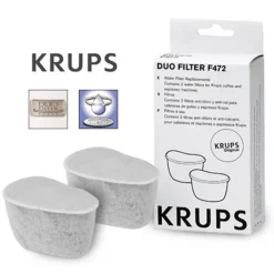 Krups 10 cups Basket Water Impurity Filter 2 pk