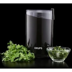 Krups Black Stainless Steel 3 oz Coffee Grinder