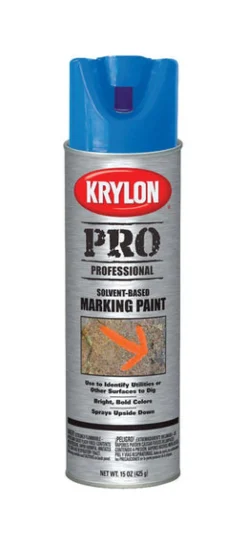 Krylon Pro Handicap Blue Field Marker Line 15 oz. (Pack of 6)
