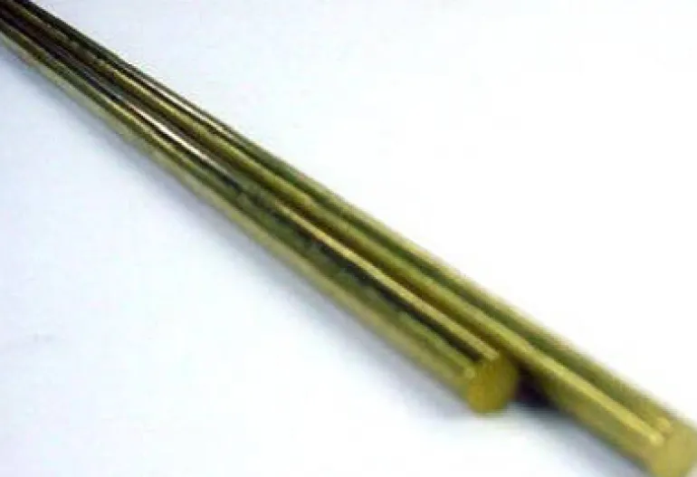 K&S 5/32 in. D X 12 in. L Brass Rod 1 pk