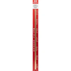 K&S 1/4 in. D X 12 in. L Round Brass Tube 1 pk