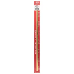 K&S 5/16 in. D X 12 in. L Round Brass Tube 1 pk