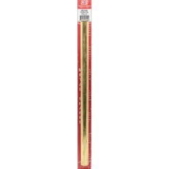 K&S 21/32 in. D X 12 in. L Round Brass Tube 1 pk