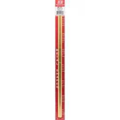 K&S 15/32 in. D X 12 in. L Round Brass Tube 1 pk