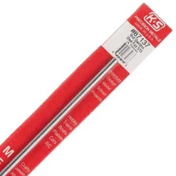 K&S 5/16 in. D X 12 in. L Stainless Steel Unthreaded Rod