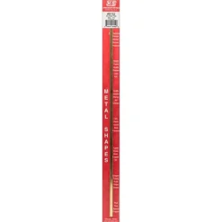 K&S 5/32 in. W X 12 in. L Square Brass Tube 1 pk