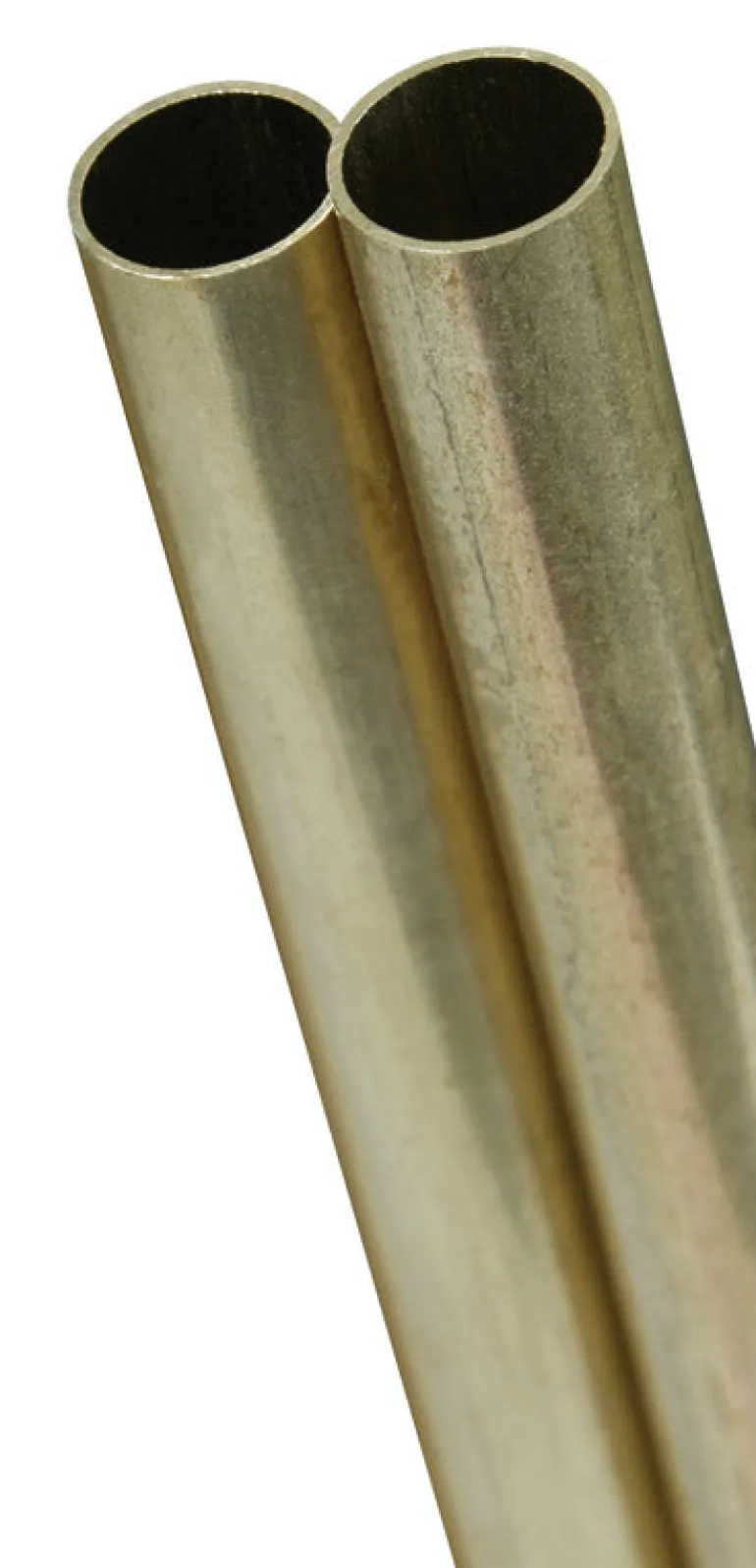 K&S 3/32 in. W X 12 in. L Square Brass Tube 2 pk