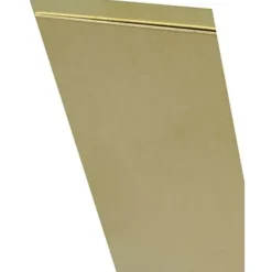 K&S 0.064 in. x 1/4 in. W x 36 in. L Brass Metal Strip (Pack of 4)