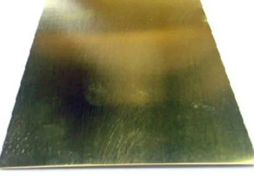 K&S 0.093 in. x 1/4 in. W x 36 in. L Brass Metal Strip (Pack of 4)