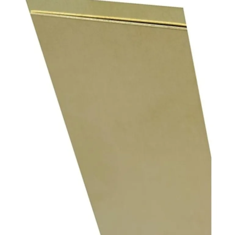 K&S 0.064 in. X 1/2 in. W X 12 in. L Mill Brass Metal Strip