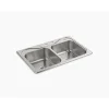 KTCHN SNK DBL 33X22X6.5"
