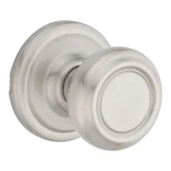 Kwikset Cameron Satin Nickel Passage Lockset 1-3/4 in.