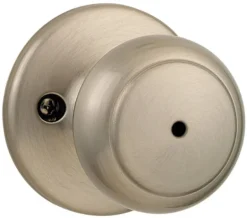 Kwikset Cove Satin Nickel Privacy Knob Right or Left Handed