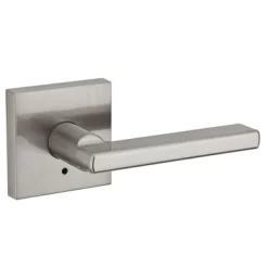 Kwikset Halifax Satin Nickel Privacy Lever Right or Left Handed