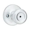 Kwikset Mobile Home Satin Chrome Privacy Knob Right or Left Handed