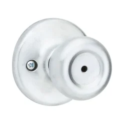Kwikset Mobile Home Satin Chrome Privacy Knob Right or Left Handed
