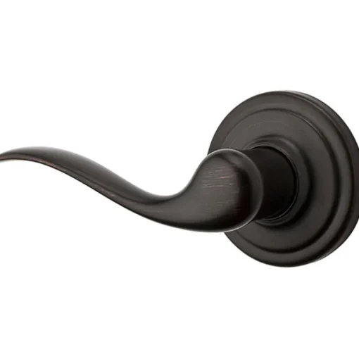 Kwikset Tustin Venetian Bronze Dummy Lever Left Handed
