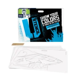 LAWN STENCIL HUSKIE CONN