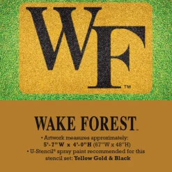 LAWN STENCIL "WF" WKFRST