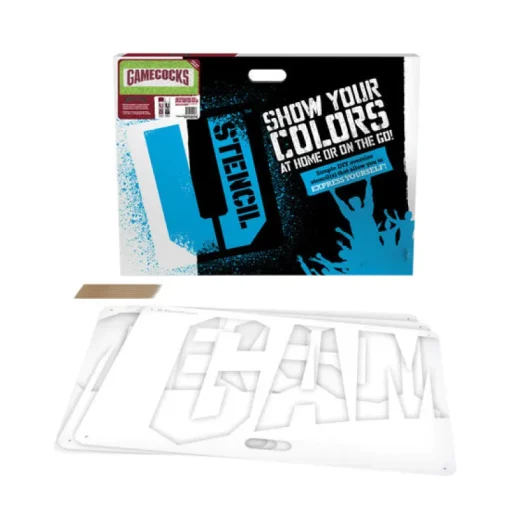 LAWN STENCIL"GAMECOCKS"