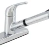 LDR 952-10345CP Chrome Single Handle Exquisite® Low Lead Kitchen Faucet