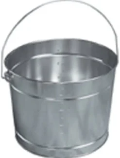 Leaktite Silver 5 qt. Metal Paint Pail (Pack of 12)