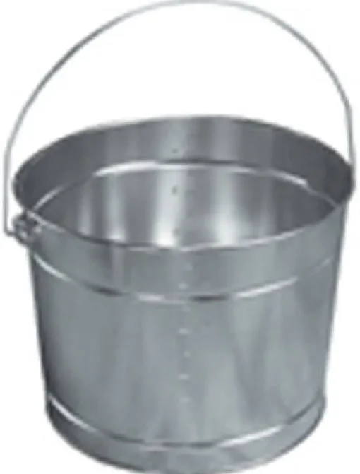 Leaktite Silver 5 qt. Metal Paint Pail (Pack of 12)