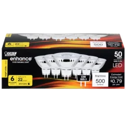 LED MR16GU5.3 BW 50W 6PK