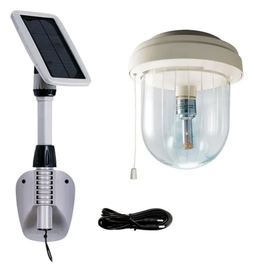 LED SHED LIGHT SOLAR WHT