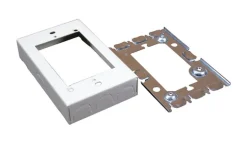 Legrand Rectangle Metal 1 gang Extension Starter Box Ivory