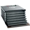 Lem Products Mighty Bite Brushed Nickel Silver 7-1/2 sq. ft. Food Dehydrator