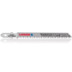 Lenox 4 in. Metal T-Shank Clean Soft Wood Jig Saw Blade 10 TPI 3 pk