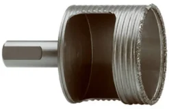 Lenox Diamond 1-3/8 in. Diamond Grit 1.5 in. L One Piece Hole Saw