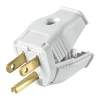 Leviton Commercial and Residential Thermoplastic Straight Blade Plug 5-15P 18-12 AWG 2 Pole 3 Wire