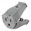 Leviton Commercial and Residential PVC Straight Blade Hinged Cord Outlet 5-15R
