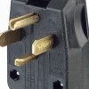Leviton Commercial Thermoplastic Straight Blade Plug 14-30P/14-50P 14-6 AWG 3 Pole 4 Wire