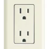 Leviton Decora 15 amps 125 V Duplex Light Almond Outlet/Wallplate 5-15R 1 pk