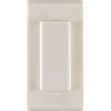 Leviton Light Almond 1 gang Thermoset Plastic Blank Wall Plate 1 pk