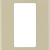 Leviton Midway Ivory 1 gang Nylon GFCI/Rocker Wall Plate 1 pk (Pack of 20)