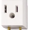 Leviton Polarized 3 outlets Outlet Adapter Surge Protection 1 pk