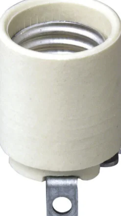 Leviton Porcelain Incandescent Medium Base Keyless Socket 1 pk