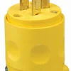 Leviton Residential PVC Ground/Straight Blade Plug 5-15P 18-12 AWG 2 Pole 3 Wire