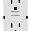 Leviton SmartlockPro 15 amps 125 V Duplex Brown GFCI Outlet 5-15R 1 pk