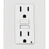 Leviton SmartlockPro 15 amps 125 V Duplex White GFCI Outlet 5-15R 1 pk