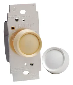 Leviton Trimatron Light Almond & White 600 W Rotary Dimmer Knob 1 pk