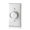 Leviton Trimatron Light Almond & White 600 W Rotary Dimmer Knob 1 pk