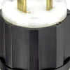 Leviton TurnLok Industrial Nylon Grounding Plug L5-30P 2 Pole 3 Wire