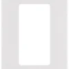 Leviton White 1 gang Nylon GFCI/Rocker Wall Plate 1 pk (Pack of 20)