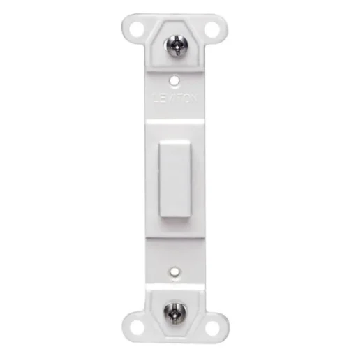 Leviton White 1 gang Plastic Blank Wall Plate 1 pk
