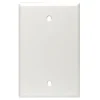 Leviton White 1 gang Thermoset Plastic Blank Wall Plate 1 pk